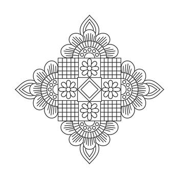 floración secuencia diseñado para quietud vector