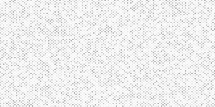 Abstract white background from dots. Gray pixel background. Banner. vector