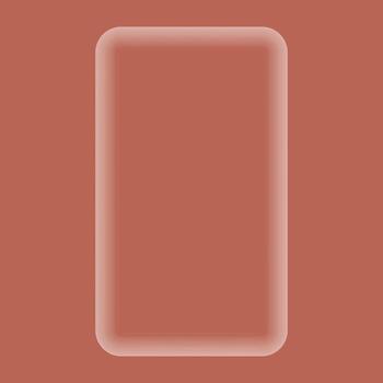 An iphone with a white square on a red background vector