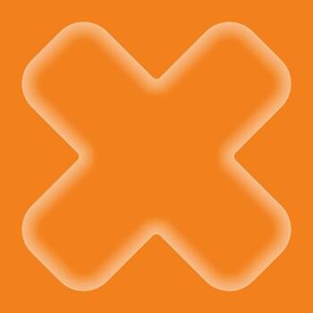 inner glow cross shape. Abstract minimal frame with soft inner glowing, minimal trendy design element for modern graphic projects vector