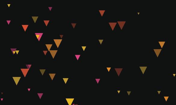 Abstract Composition of Warm- Toned Triangles background vector