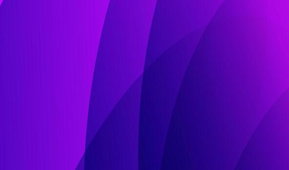 purple gradient waves background for presentation slide design vector