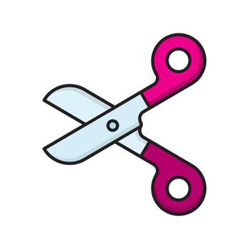 Scissors icon design templates simple and modern vector
