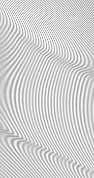 Abstract background with Curve waving billowy and undulating lines on White Space vector