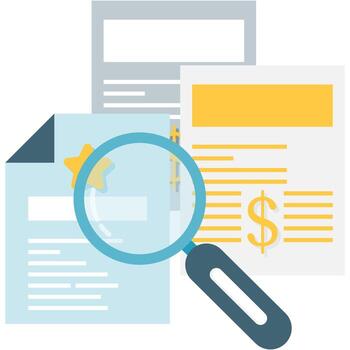 Search document archive file system vector