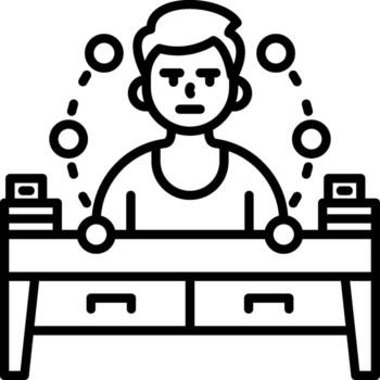 Distraction Branded Object Graphic vector