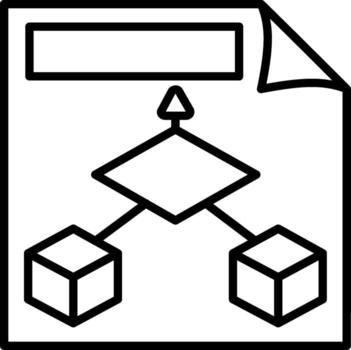 Data Model Document High Resolution Sketch Graphic vector