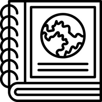 Guide Book Professional UI Symbol Graphic vector