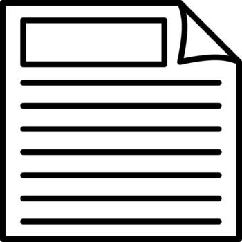 Document High Resolution Sketch Graphic vector