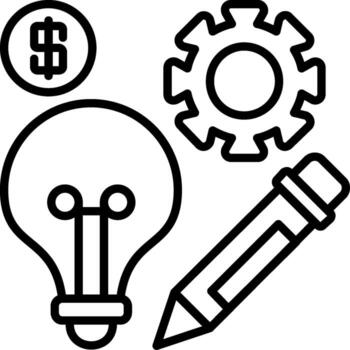 Idea Dashboard UI Element Graphic vector