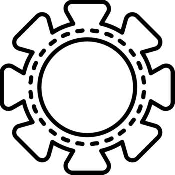 ajuste personalizado línea gráfico ilustración vector