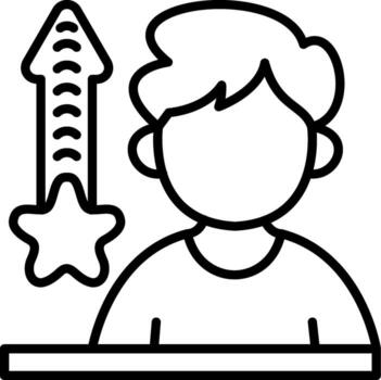 personal logro usuario interfaz elemento gráfico vector