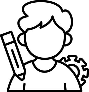 Business Consultant Tech UI Element Layout vector