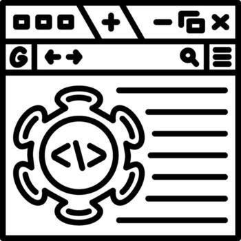 programación ux simpático elemento diseño vector