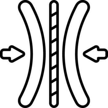 Compression Professional UI Symbol Graphic vector