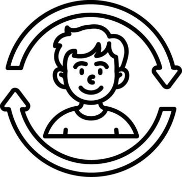 actualizar digital gráfico activo diseño vector