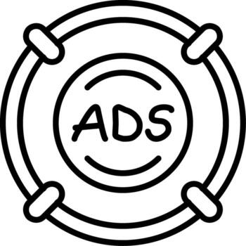 Ads Display Optimized Graphic Asset vector