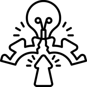 penetración interactivo marca diseño gráfico vector