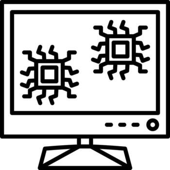 Lcd Dynamic Shape Asset vector