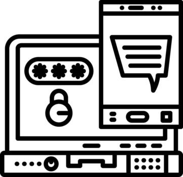 Authentication Geometric Visual Mark Graphic vector