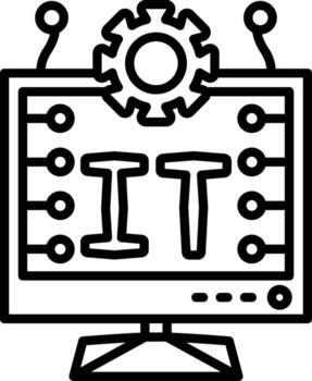 Database Folders Minimal Flat Mark Graphic vector