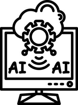 información tecnología modular diseño símbolo diseño vector
