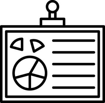 Pie Chart Dynamic Design Feature Layout vector