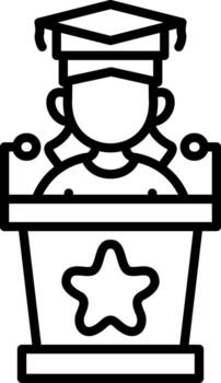 Speech Concise Visual Representation Asset vector