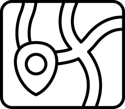 Map Interface Style Guide Layout vector