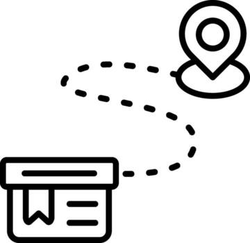 Order Tracking Simplified UX Element Iconography vector