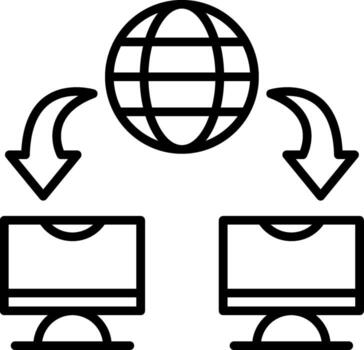 Network Connection Scalable File Format vector