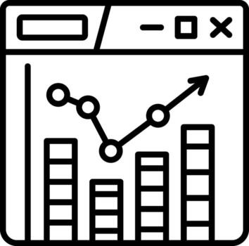Git Repository Line Art Sketch Illustration vector