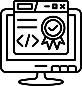 Software License Branded Object Graphic vector