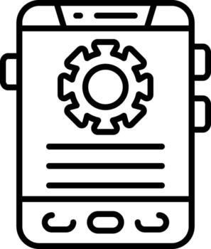 App Deployment Stylized Visual Token Representation vector