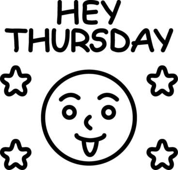 Tuesday Stylized Visual Token Representation vector