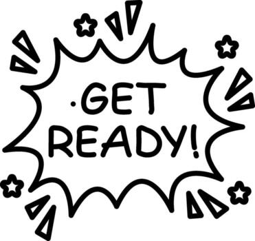 Get Ready Interface Style Guide Layout vector