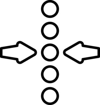 Alignment Compact UX Shape Graphic vector