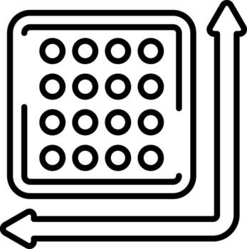 Matrix UI Pack Element Layout vector