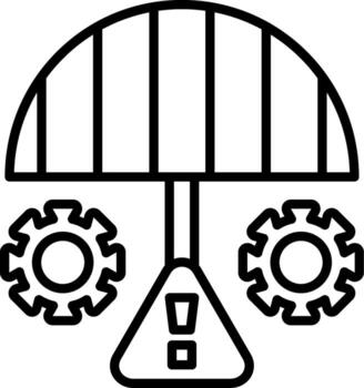 Mitigation UI Visual Cue Graphic vector