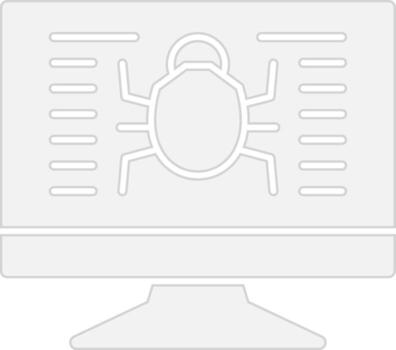 Bug User Interface Mark vector