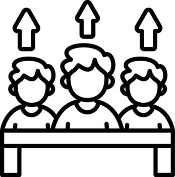 Efficiency Interactive Mark Design Graphic vector