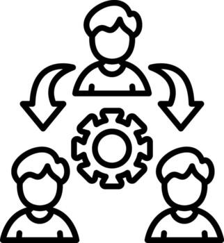 organización estructura digital bosquejo formar gráfico vector