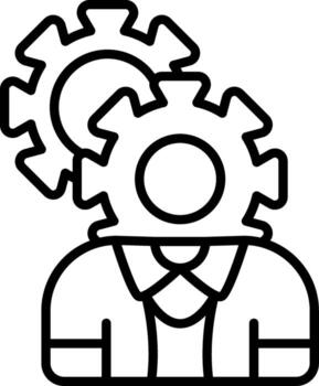 Management Tech UI Element Layout vector