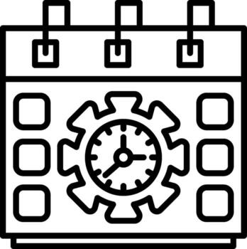 Deadline Dynamic Design Feature Layout vector