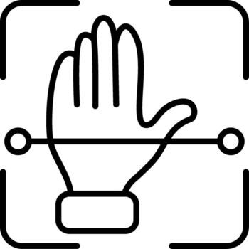 Scanning Device User Interface Graphic Asset vector