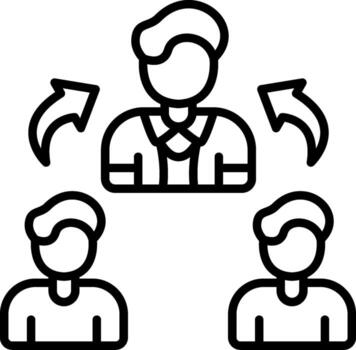 ejecutivo modular interfaz gráfico activo vector