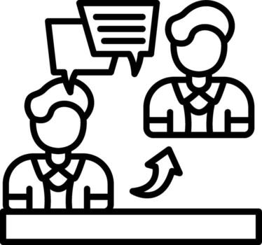 Communication Abstract UI Element Design vector