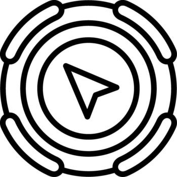 navegación flecha escalable archivo formato vector