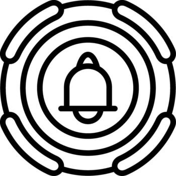 Alarm Modular Interface Graphic Asset vector