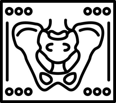 CT Scan UI Pack Element Layout vector